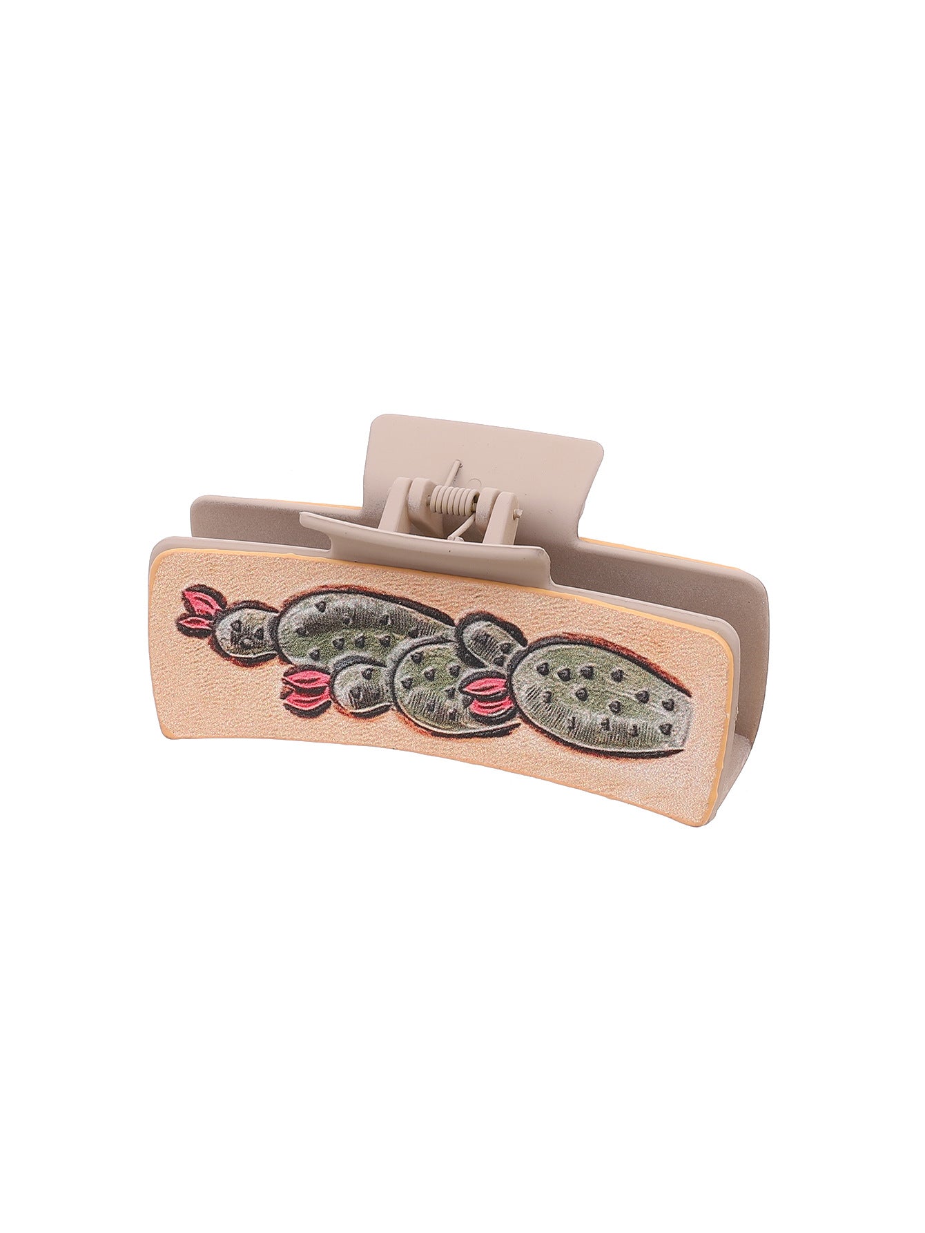 Wholesale Western Wind Denim Wind Sunflower Leather Hairpin Women's Shark Clip Grab Clip